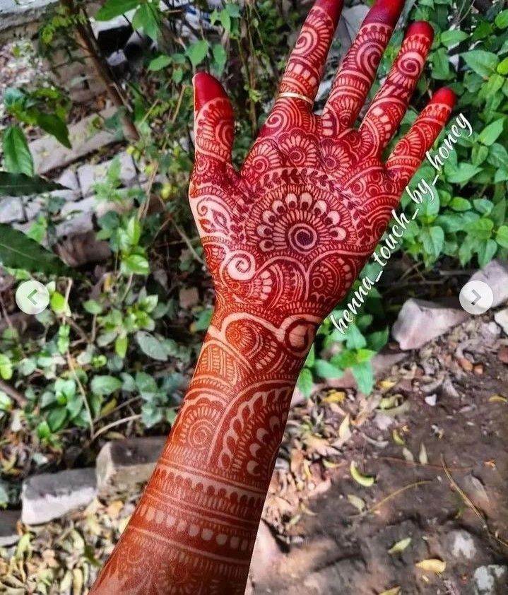 arabic mehndi design — easy, simple, karwa, chauth · MyMehndiDesigns.com