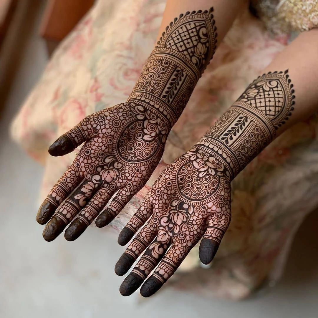 arabic mehndi design — arabic, unique, mehendi, festive · MyMehndiDesigns.com